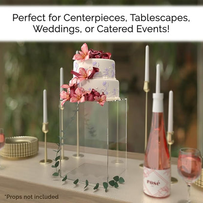 8" x 8" x 12" Clear Acrylic Display Box - Image 2
