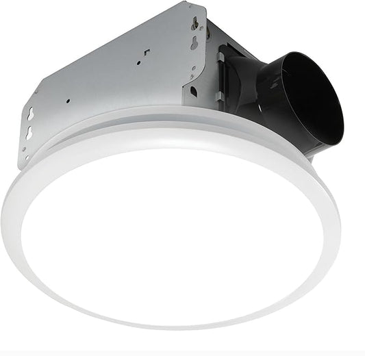 Homewerks 7141-50 Bathroom Fan Integrated LED Light Ceiling Mount Exhaust by HomewerksWorldwide