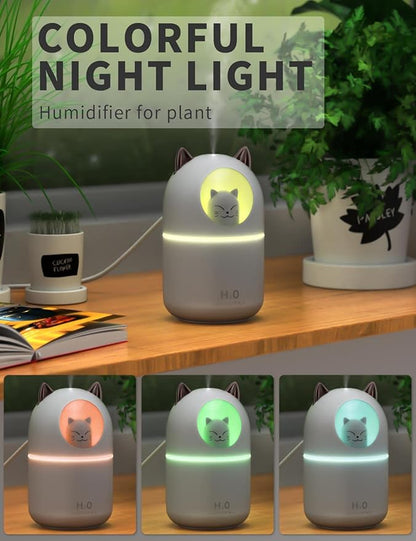 Cool Mist Humidifier, 300ml Mini Humidifiers - Image 5