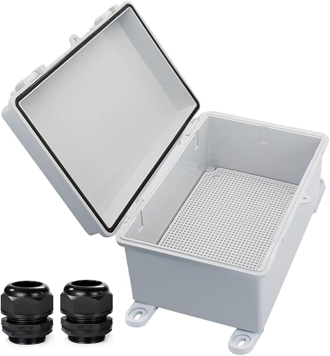 Waterproof Outdoor Electrical Box Junction Box Weatherproof IP67 ABS Plastic by YETLEBOX