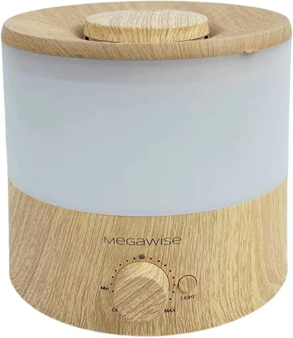 MEGAWISE 2025 Upgraded Ultrasonic Cool Mist Humidifier by MEGAWISE