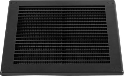 2-Pack 8" x 8" Square Air Vent Cover – Black Plastic Vent Deflector - Image 8