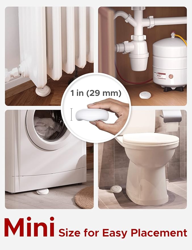 X-Sense Water Leak Detector for Basements, Model WS01 - Image 5