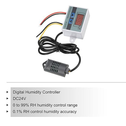 MECCANIXITY 24V DC LED Digital Humidity Meters Sensor Hygrometer Switch - Image 3