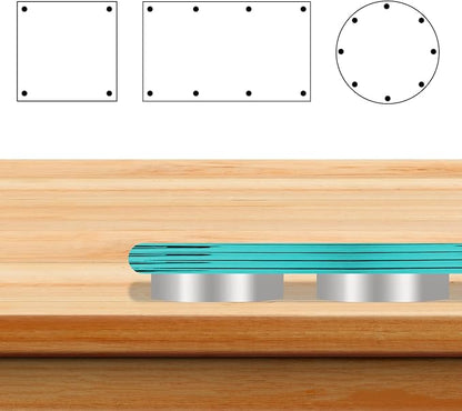 30 PCS Glass Table Top Anti Slip Bumpers, Round Glass Table Top Bumpers - Image 7