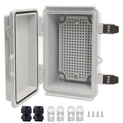 Waterproof Junction Box, ABS Plastic Electrical Box by LuSumtly