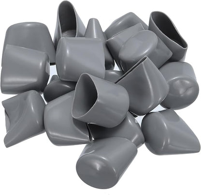 uxcell 20pcs Rubber End Caps 30mm ID Vinyl PVC Round Tube Bolt Cap Cover Screw - Image 4