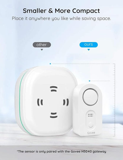 Govee Water Leak Detectors 2 Pack, 100dB Adjustable Audio Alarm Sensor - Image 3
