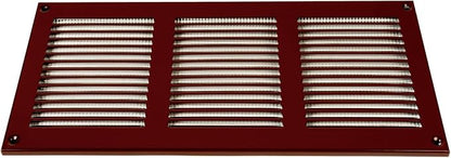 Vent Systems 12" x 6" Inch Scratch Resistant Brown Metal Vent Cover - Image 8
