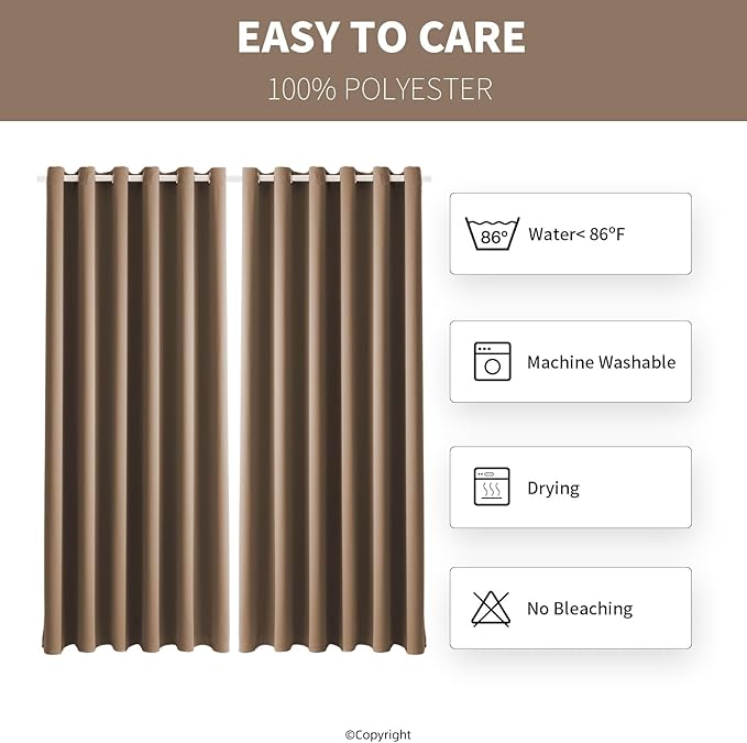 Waterproof Outdoor Curtain W84 x L84 - Image 7