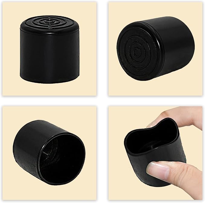 Flyshop 7/8", 22 mm, Patio Round Chair Leg Caps, Furniture Table Feet Covers - Image 5