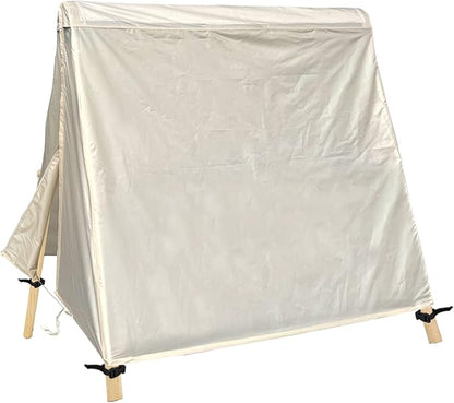 Patio Swing Cover A-Frame Swing Covers Waterproof 3 Seat UV Resistant Weather by SlanArrow