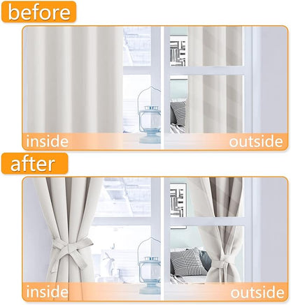 Hiasan Blackout Curtains for Bedroom, Thermal Insulated & Energy Saving Window - Image 5