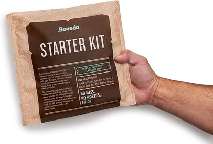 Boveda Starter Kit Bundle: Season a Wood Storage Box Plus Maintain Humidity - Image 3