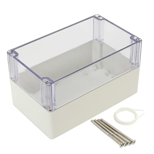 ABS Plastic Junction Box, Dustproof Waterproof IP65 Electrical Box by AWCLUB