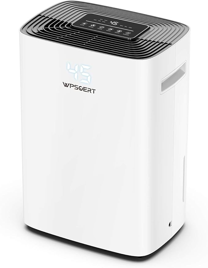 5500 Sq.Ft Dehumidifier for Basement, WPSOERT 80 Pints Dehumidifiers for Home by WPSOERT
