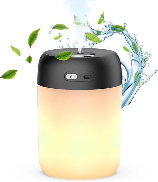 SZO Night Lights Humidifiers For Bedroom, USB Rechargeable, LED Lights For by SZOLLC