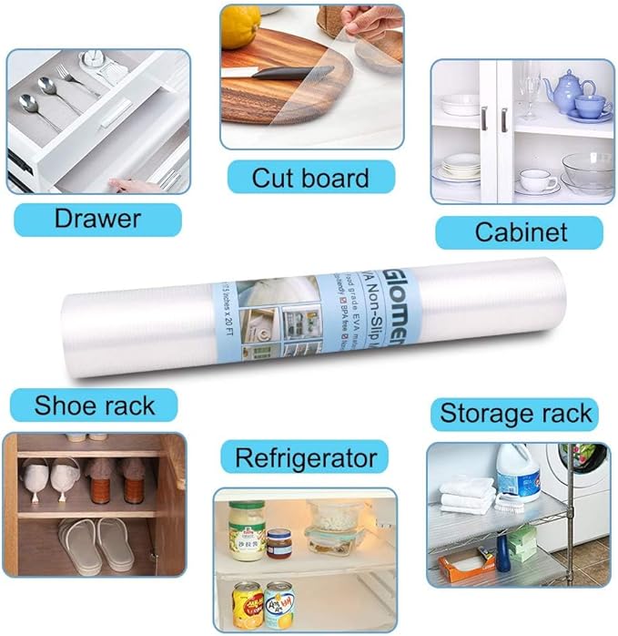 Refrigerator Liners, Fridge Mats, Washable Oil-Proof Fridge Pads Shelves Drawer - Image 6