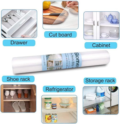 Drawer Liners for Kitchen, Shelf Liners, Washable Oil-Proof Cabinet Liner for - Image 5