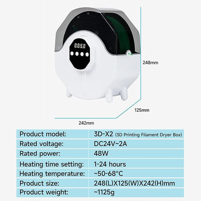 Kingroon Filament Dryer Box Upgraded 360° Heating - Image 5
