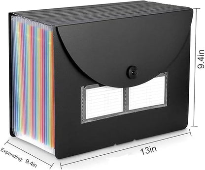 Expandable Folder with Multi-Layer Tabs, A4/Letter Size, Keeps Documents Dry - Image 7