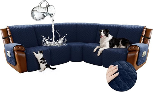 Arfntevss Waterproof Recliner Sectional Couch Covers by Arfntevss