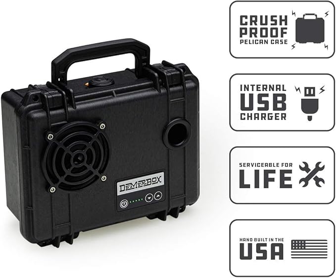 DemerBox:Waterproof, and Rugged Outdoor Bluetooth Speakers. Loud Sound - Image 3