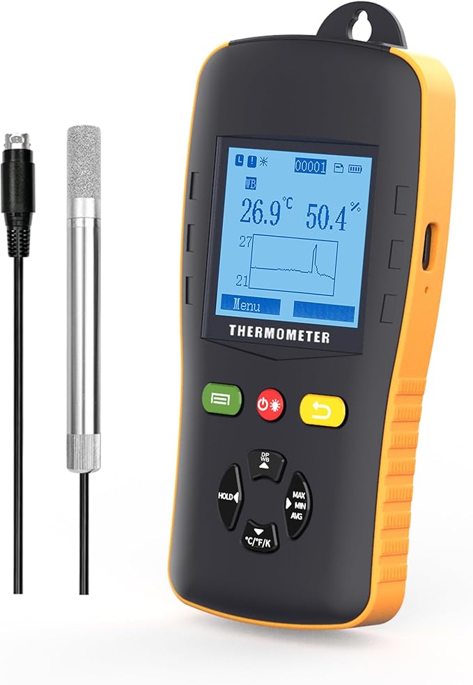 Tzone Temperature Humidity Data Logger USB Temp Recorder by Tzone