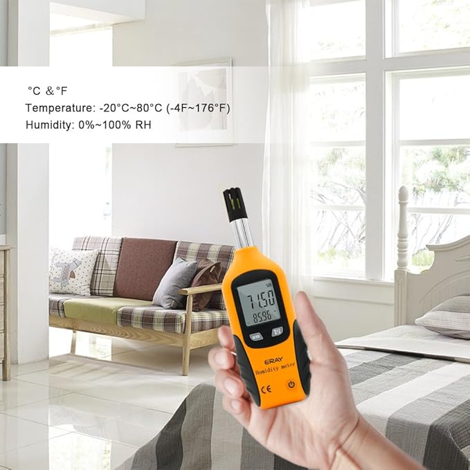 Digital Psychrometer Thermometer Hygrometer - Image 4
