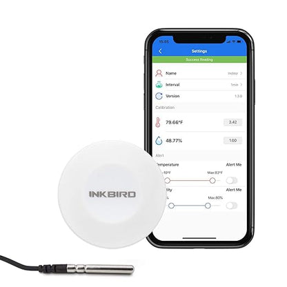 Inkbird Thermometer and Hygrometer Smart Sensor Data Logger by Inkbird