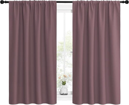 NICETOWN Kitchen Curtains, Short Blackout Curtains & Drapes, Home Decoration - Image 2