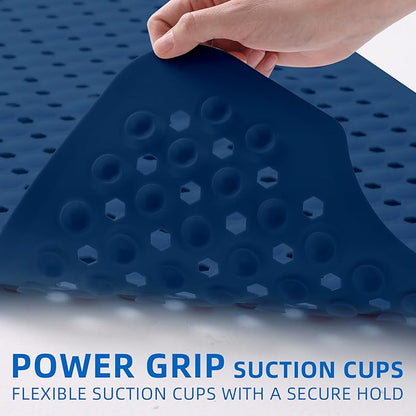 ZHICHENG Bath Tub and Shower Mats, Non-Slip 39 x 16 Inch Extra Long Bath Mat - Image 2