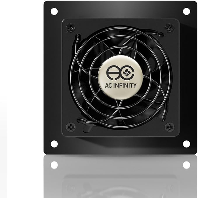 AC Infinity AIRPLATE S1, Quiet Cooling Fan System 4" - Image 3