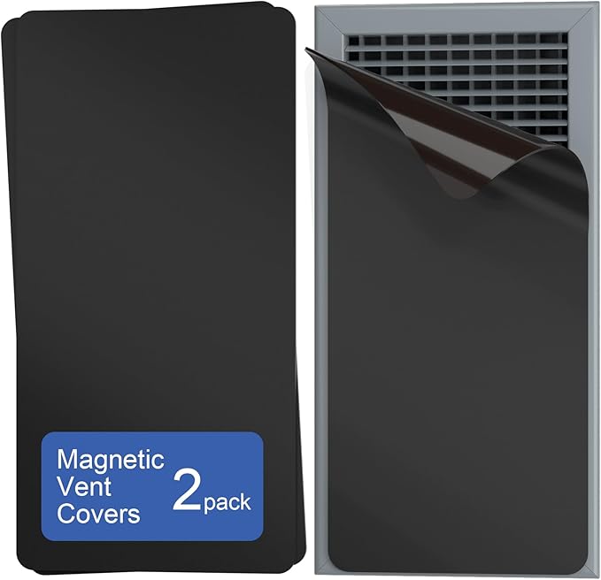 HOXHA Strong Magnetic Vent Covers, 5.5” × 12” Vent Cover Magnetic, Home and RV by HOXHA
