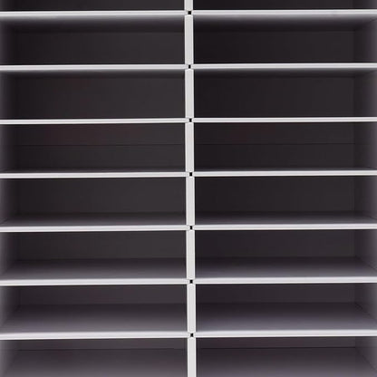 Literature Organizers 24/36Slots Mail Sorter Compartment Files Rack File - Image 6
