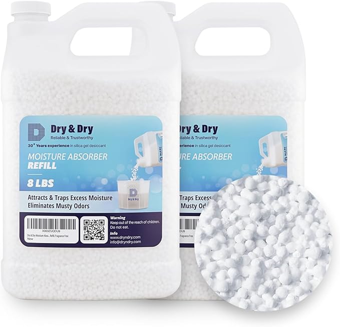 Dry & Dry Moisture Absorbers Refill Beads by DryDry