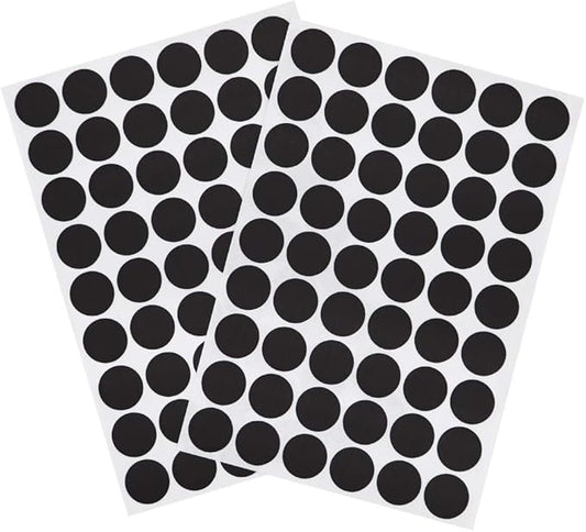 Self-Adhesive Screw Hole Stickers PVC Cover Caps Dustproof by VictorsHome