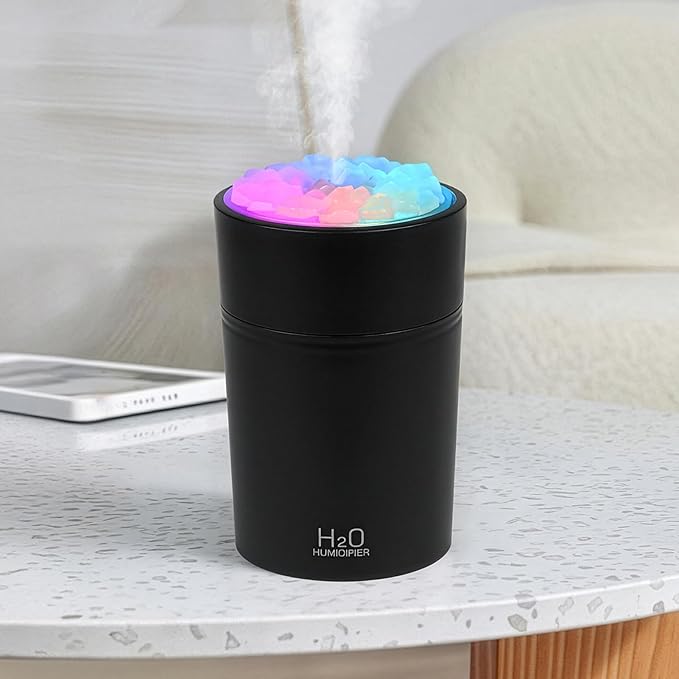 Portable Mist Humidifier Auto Shut-Off USB Powered 220ml Small Desktop by Dasiboolin
