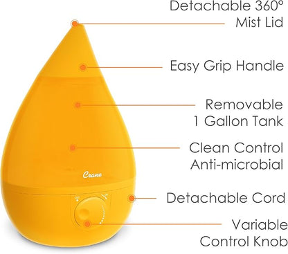 Crane Ultrasonic Cool Mist Humidifier - Image 3