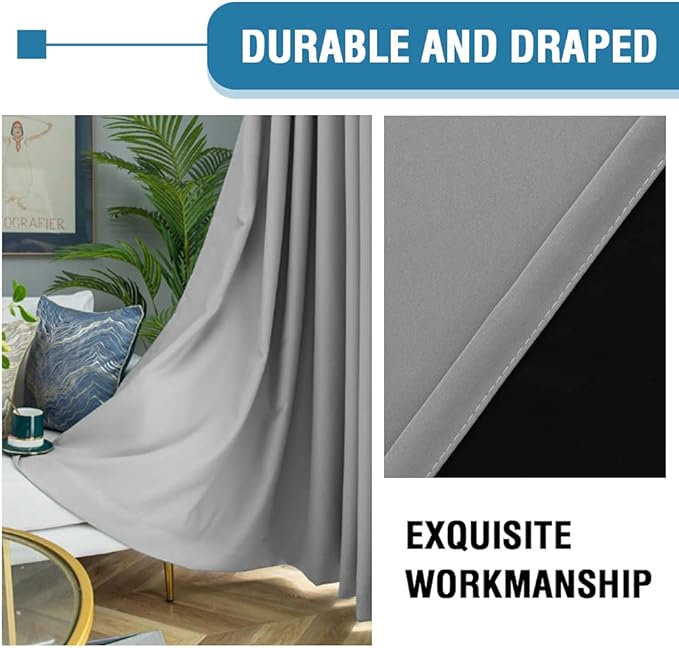 H.VERSAILTEX 100% Blackout Curtains - Image 7