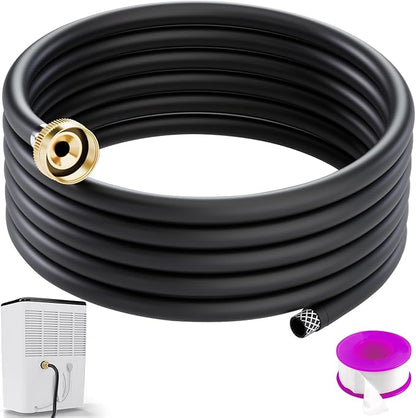 13FT Dehumidifier Drain Hose 3/4" FHT, Leakproof Dehumidifier Hose by Boombamo