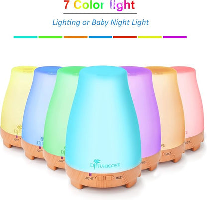 Diffuserlove Essential Oil Diffusers 200ML Remote Control Diffuser Mist - Image 2