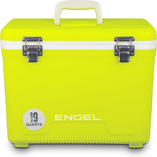 Engel 19qt Leak-Proof, Air Tight, Drybox Cooler and Small Hard Shell Lunchbox by ENGEL