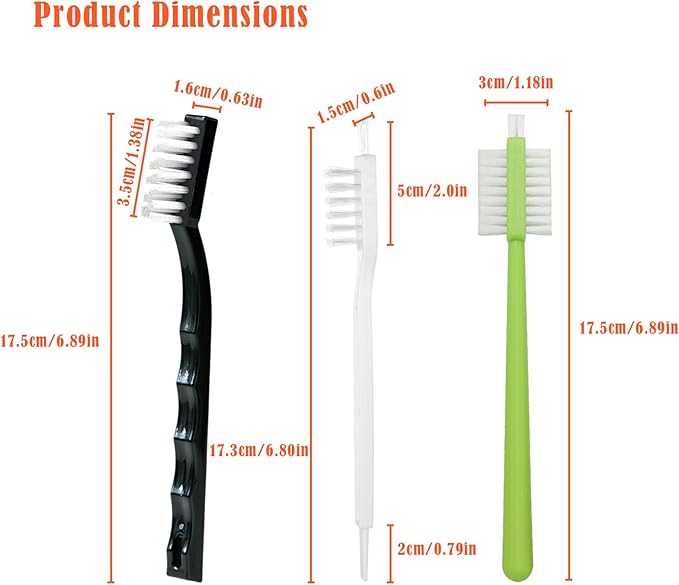 3Pcs Juicer Cleaning Brushes Compatible - Image 2