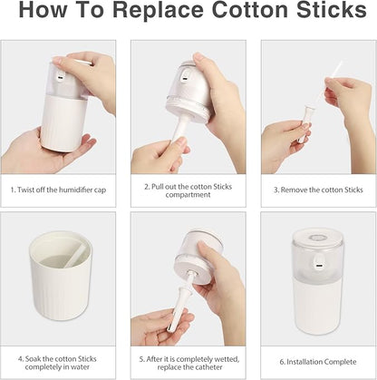 Cotton Humidifier Filter Sticks - Image 3