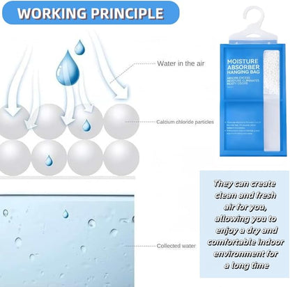 Moisture Absorbers Packets, Dehumidifier Bags, Hanging Moisture Absorber Bag - Image 5