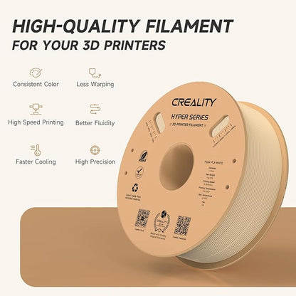 Official Creality Hyper PLA Filament 1.75mm, High Speed PLA 30-600mm/s Rapid 3D - Image 3