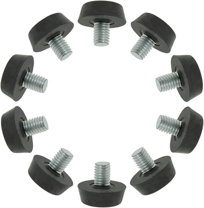 uxcell M8 x 10 x 22mm Furniture Glide Leveling Feet Adjustable Leveler Floor by uxcell