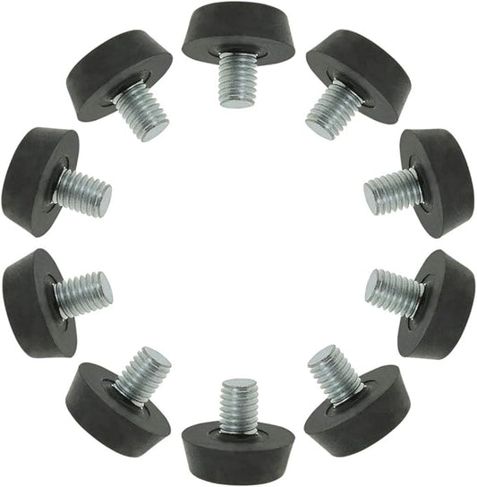uxcell M8 x 10 x 22mm Furniture Glide Leveling Feet Adjustable Leveler Floor by uxcell