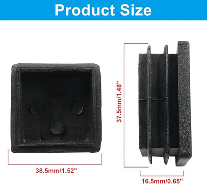 4 Pack 1-1/2" Square Plastic Plugs - Image 2